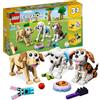 Lego Creator 31137 Adorabili Cagnolini Set 3 in 1