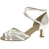 Diamant TANZSCHUHMANUFAKTUR 035-077-092, Scarpe da Ballo Donna, Bianco, 37 1/3 EU