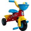INJUSA Triciclo Bambini 1 2 3 Anni Mickey Mouse Baby Trico Multicolore con Pedali + Cestino Giocattoli + Maniglia Trasporto + Ruote in Plastica con Fascia in Gomma - Ufficiale Disney | INJUSA