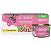 Schesir Cat Lattina in Gelatina Multipack 6x85G TONNETTO CON PROSCIUTTO
