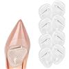 URAQT Cuscinetti per Avampiede, 4 Paia Soletta Auto-adesiva, Gel Metatarsal Pads, per Metatarsalgia per Tacchi alti Sollievo per Dolori Nell'avampiede(Trasparente)