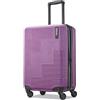 American Tourister Stratum XLT - Valigia rigida espandibile con ruote girevoli, Prugna Potere, Taglia unica, A mano