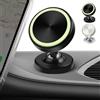 Oderra Porta Cellulare Auto Magnetico 2 Pezzi - Supporto Telefono 360° Girevole, Supporto Magnetico Universale per iPhone/Samsung/Huawei (Argento e Nero)