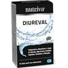 NUTRIVA Diureval, Integratore Alimentare con edulcorante gusto naturale mela in bustine, adatto per i vegani (15 stick pack da 10 ml)