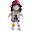 HABA Bambola Yuki - Fantastica bambola di stoffa da 30 cm per bambini - Facilissima da mettere e da estendere, facile da pulire e lavabile, a partire dai 18 mesi - 2011829001