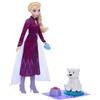 Mattel Disney Frozen - Elsa e Orsetto, set con bambola Elsa e personaggio amico ispirati agli Animali di Arendelle, 4 accessori inclusi, giocattolo per bambini, 3+ anni, JFG16