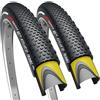 Fincci Gravel Riflettenti Copertoni Bici 700x38c - Coppia Nero Pneumatici Pieghevoli 28 con Protezione Antiforatura 1 mm - Gomme 28 policci per Montagne & Elettrica Bici, City Bike Uomo & Donna