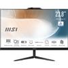 MSI Modern - PC All in One 23.8 Full HD Intel Core i5 RAM 8 GB SSD 512 GB FreeDOS colore Nero - AM242 12M-661XIT