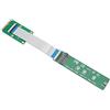 CCYLEZ Scheda adattatore da MINI PCIE a NVMe M.2 NGFF SSD, convertitore disco rigido M.2 basato su PCIe M.2, convertitore disco rigido HDD a PCIE M2 per 2230/2242/2260/2280 M.2