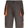 Art.Master Pantaloncini da lavoro classici, Colore: arancione., 56