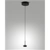 Fabas 3804-41-101 MONTATURA NERA COMPLETA CCT 2700K - 3000K - 4000K - 8W - 750 lm 1 LUCE D.13CM DIMMERABILE