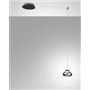 Fabas ARABELLA SOSPENSIONE FUME' 1 LUCE A LED 3000K - 8W - 750 lm, SPOSTABILE D.14CM SMART C/ACCESS.