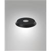 Fabas 3804-56-101 DIFFUSORE/PARALUME IN METALLO NERO D.20CM H.2,5CM PER KIT LUCI 8W