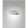 Fabas 3804-56-355 DIFFUSORE/PARALUME IN METALLO SABBIA D.20CM H.2,5CM PER KIT LUCI 8W