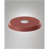 Fabas 3805-56-375 DIFFUSORE/PARALUME IN METALLO ROSSO MATTONE D.35CM H.3,5CM PER KIT LUCI LED 14W