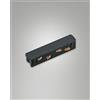 Fabas GIUNTO ELETTRICO LINEARE PER SISTEMA BINARIO TRACK 48V NERO