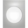 Fabas GLINT SEGNAPASSO TONDO LED BIANCO AD INCASSO ALLUMINIO E VETRO 2,2W 3000K 146LM