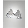 Fabas 6404-50-014 KIT 2 STAFFE REGOLABILI + VITI + ROND PERTAPPI PIATTI