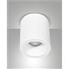 Fabas GUAMO PLAFONIERA TONDA BIANCA 1 LUCE ATTACCO GU10 D.9CM