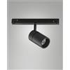 Fabas ERMES SPOT 48V NERO 2700K 770LM 10W 56° ON/OFF PER SISTEMA BINARIO