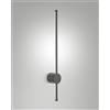 Fabas CLIP APPLIQUE LED 12W 3000K 1650LM GRIGIO SCURO DA ESTERNO IP54