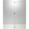 Fabas FIZZ LAMPADA DA TERRA BIANCA A LED CCT 2700K - 3200K - 4000K- 50+10W - 3300+900 lm DIMMERABILE