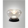Fabas BRENA LAMPADA DA TAVOLO COGNAC IN VETRO A LED CCT 2700K - 3000K - 4000K- 5,5W - 540 lm DIMMERABILE