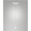 Fabas KIT SOSPENSIONE PER BINARIO 48V 8W CCT 2700/3000/4000K 750LM BIANCO DIMMERABILE PUSH