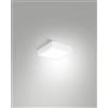 Fabas GIAN PLAFONIERA ESTERNO BIANCO LED 12W 3000K 1344LM 14,5CM IP54