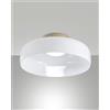 Fabas LUNAR PLAFONIERA BIANCA 1 LUCE A LED CCT 2700K - 3000K - 4000K- 26W - 3150 lm DIMMERABILE