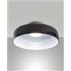 Fabas LUNAR PLAFONIERA NERA 1 LUCE A LED CCT 2700K - 3000K - 4000K- 26W - 3150 lm DIMMERABILE
