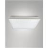 Fabas MANET PLAFONIERA INCASSO 60CMX60CM WW PRISMATIC CRI90 DIMMERABILE 0-10V 3000K 5100LM 40W