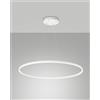 Fabas LEO SOSPENSIONE BIANCA A LED 60W 3000K 6300LM D.100CM ON/OFF