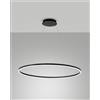 Fabas LEO SOSPENSIONE NERA A LED 60W 4000K 6700LM D.100CM DIMMERABILE DALI