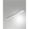Fabas MILLET PLAFONIERA ALLUMINIO A LED 4000K 3580LM 23W OPALE DIMMERABILE DALI IP40 100CM