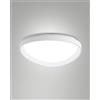 Fabas QUIRK PLAFONIERA LED BIANCA D.60CM A LED CCT 2700K - 3200K - 4000K- 56W - 6600 lm DIMMERABILE