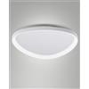 Fabas QUIRK PLAFONIERA LED BIANCA D.80CM A LED CCT 2700K - 3200K - 4000K- 75W - 8900 lm DIMMERABILE