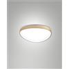 Fabas QUIRK PLAFONIERA LED OTTONE SATINATO D.42CM A LED CCT 2700K - 3200K - 4000K- 38W - 4400 lm DIMMERABILE