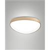 Fabas QUIRK PLAFONIERA LED OTTONE SATINATO D.60CM A LED CCT 2700K - 3200K - 4000K- 56W - 6600 lm DIMMERABILE