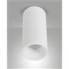 Fabas RAY PLAFONIERA BIANCA CILINDRICA A LED 15W 3000K 1440LM