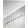 Fabas MILLET SOSPENSIONE ALLUMINIO 4000K 3580LM 23W PRISMATIC ON/OFF IP40 100CM