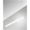 Fabas MILLET SOSPENSIONE BIANCA 3000K 3380LM 23W OPALE ON/OFF IP40 100CM