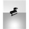 Fabas MODO INCASSO SPOT NERO 1 LUCE ALLUMINIO SPAZZOLATO ORIENTABILE ATTACCO GU10 IP20 D.6,5CM