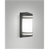 Fabas PIX APPLIQUE GRIGIO SCURO DA ESTERNO 1 LUCE ATTACCO E27 IP54