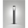Fabas TEO PALETTO PER ESTERNO NERO LUCIDO ALTEZZA CM.80 A LED 13W 3000K 1170LM IP65