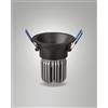 Fabas TOODLE FARETTO INCASSO TONDO 3000K 1250LM 11W NERO DIMMERABILE