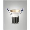 Fabas TOODLE FARETTO INCASSO TONDO 3000K 1250LM 11W ORO DIMMERABILE