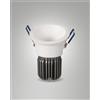 Fabas TOODLE FARETTO INCASSO TONDO ASIMMETRICO 4000K 1270LM 11W BIANCO DIMMERABILE
