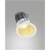 Fabas TOODLE FARETTO INCASSO TONDO ASIMMETRICO 4000K 1270LM 11W ORO DIMMERABILE