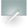 Fabas TURNER INCASSO ALLUMINIO 29W 4000K 3570LM OPALE IP40 100CM DIMMERABILE DALI